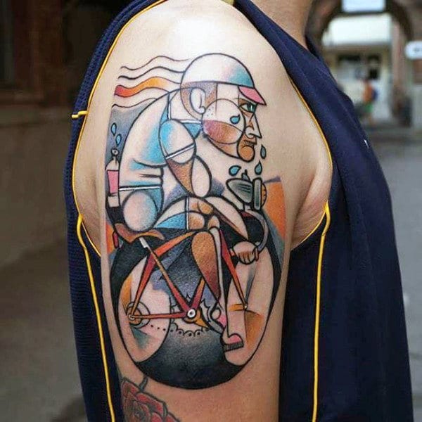 tatuagens para ciclistas
