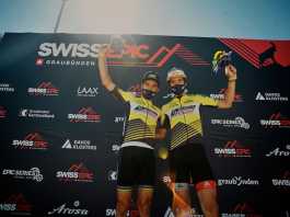 SCOTT-SRAM de Nino Schurter e Lars Forster venceram a 3ª etapa da Swiss Epic 2020