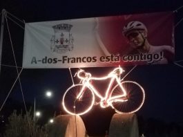 A-dos-Francos veste-se de rosa para reforçar apoio a João Almeida