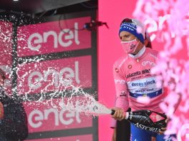 João Almeida na liderança do Giro d'Italia 2020