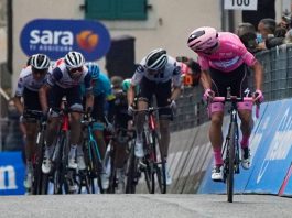 João Almeida reforça liderança após a 16.ª etapa do Giro, ganha por Jan Tratnik