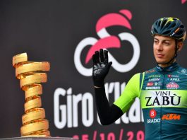 Matteo Spreafico, da Vini Zabù-KTM, suspenso do Giro por controlos antidoping anormais