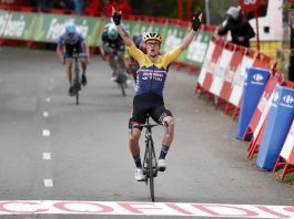 Primoz Roglic vence primeira etapa e assume liderança da geral da Vuelta