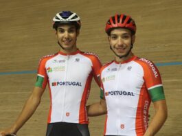 11.º lugar para Diogo Narciso e Rodrigo Caixas no madison do Campeonato da Europa de Pista de juniores e sub-23