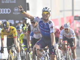 Mark Cavendish vence segunda etapa da Volta aos Emirados Árabes Unidos