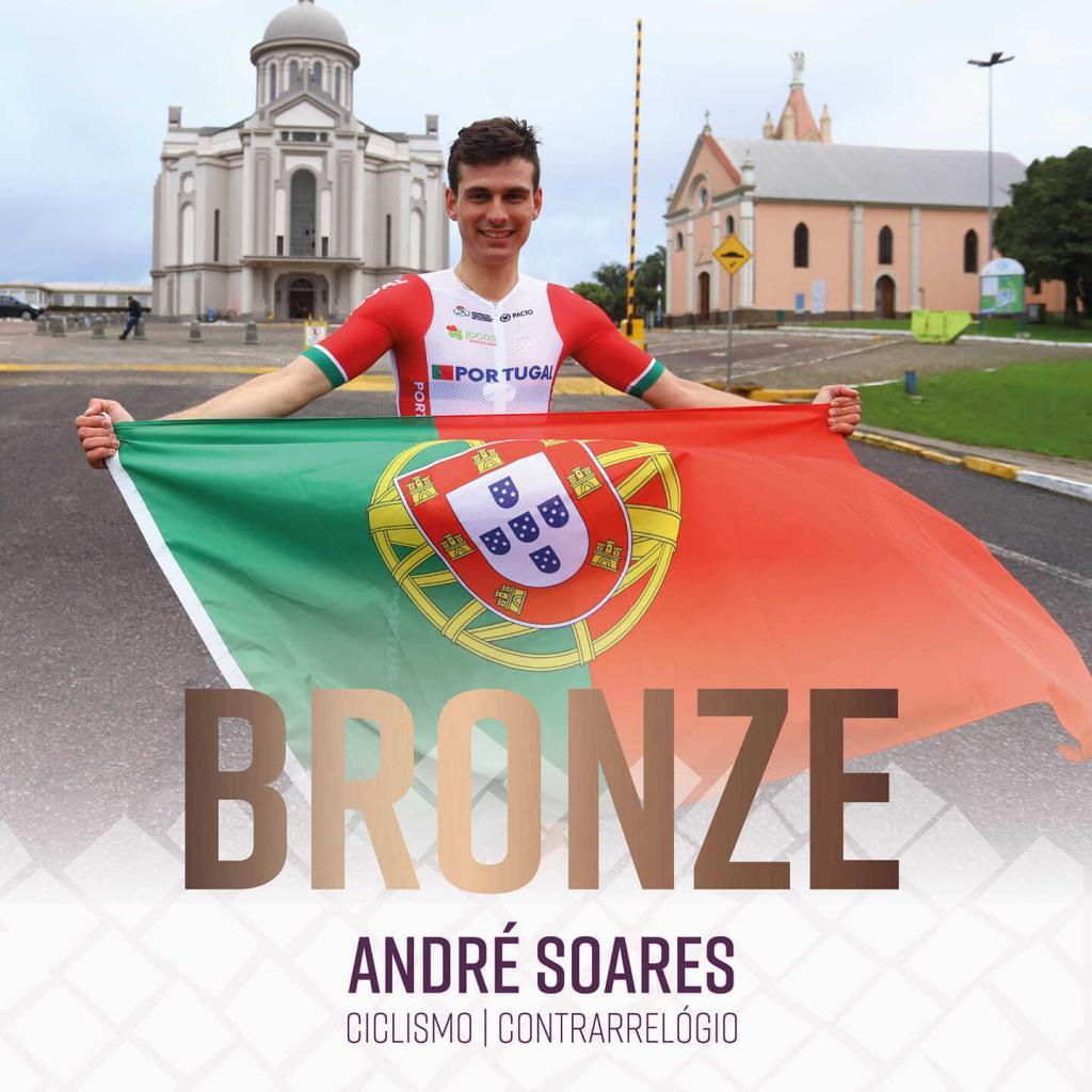 André Soares conquista bronze na prova de contrarrelógio dos Jogos Surdolímpicos