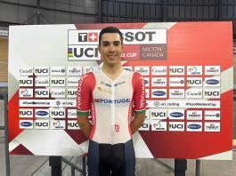 Duplo 12.º lugar para Portugal nas primeiras pedaladas na Taça das Nações de Pista