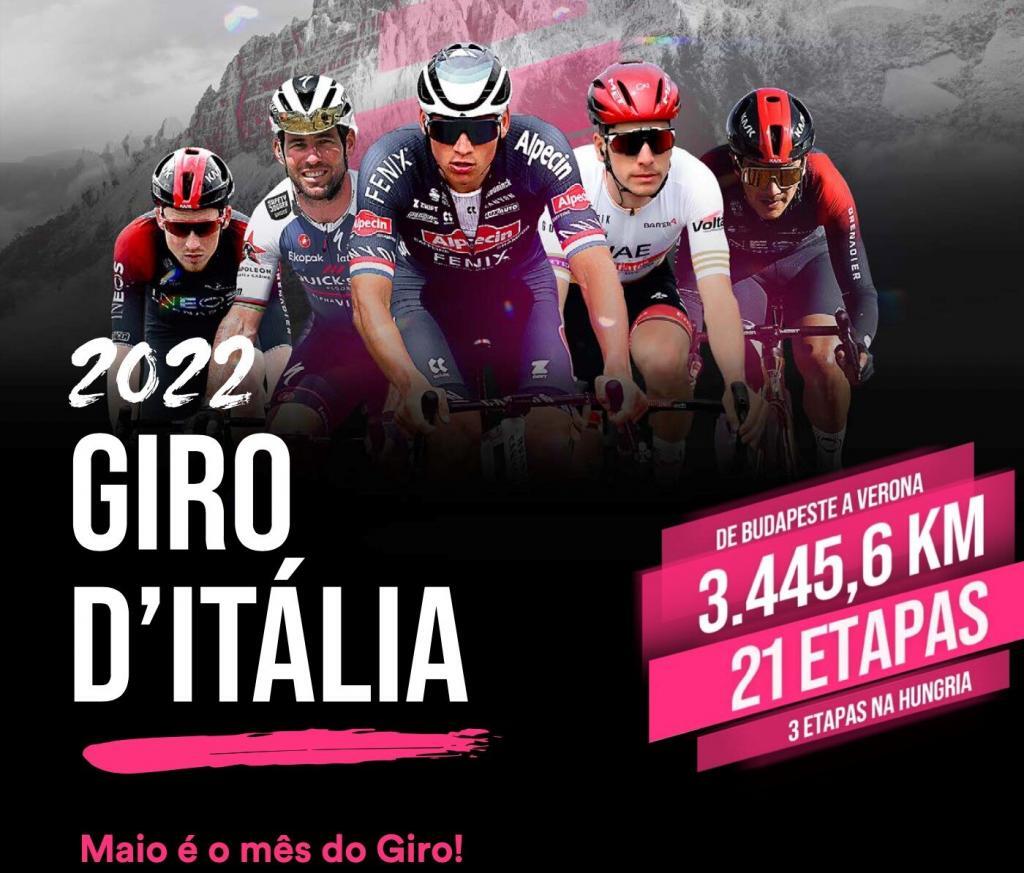 Giro d’Italia de 6 a 29 de maio no Eurosport