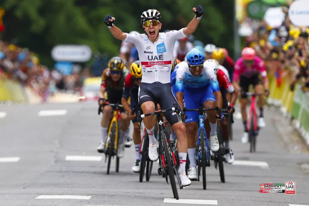 Tour de France 2022 Tadej Pogacar de amarelo com a vitória na 6ª etapa