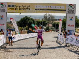 Gonçalo Tavares venceu a primeira etapa da Volta a Portugal de Juniores