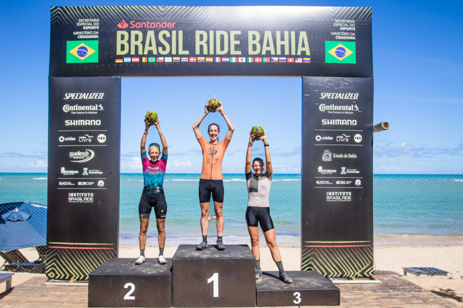 Marcella Toldi e Henrique Avancini com a mão no título, Tiago Ferreira 2º na geral da Brasil Ride Bahia