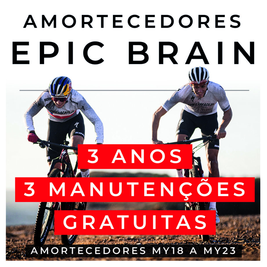 Specialized anuncia manutenção gratuita de 3 anos nos amortecedores Epic Brain