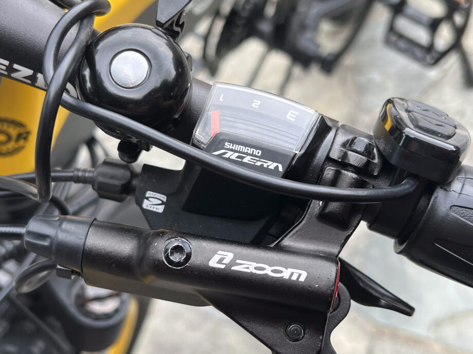 Bezior X1000: Bicicleta elétrica dobrável de BTT
