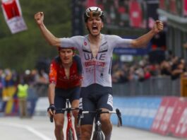 João Almeida vence 16.ª etapa e sobe a segundo na geral individual do Giro d’Italia