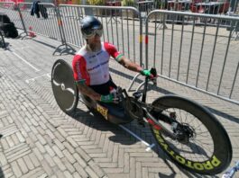 Luís Costa sprintou pela medalha e terminou em sexto na Taça do Mundo de Paraciclismo