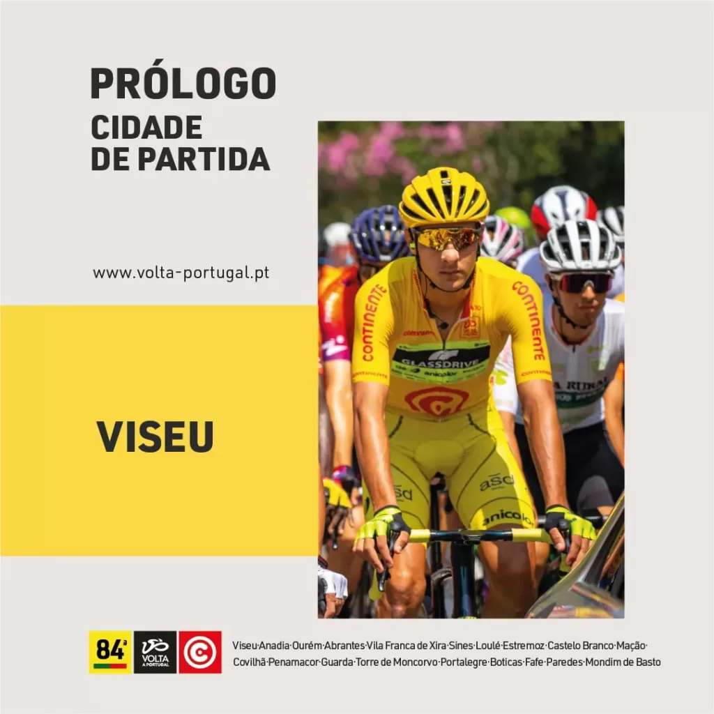 84ª Volta a Portugal em Bicicleta começa hoje em Viseu