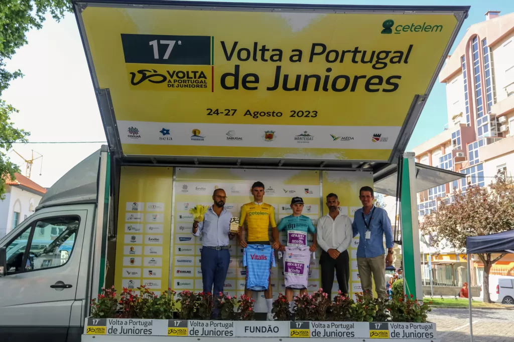 Daniel Tenorio é o primeiro camisola amarela da Volta a Portugal de Juniores