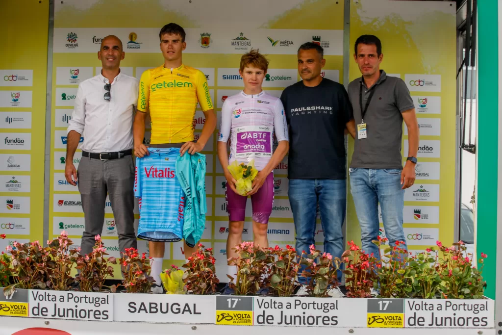 Daniel Tenorio reforça camisola amarela após a 2ª Etapa da Volta a Portugal de Juniores