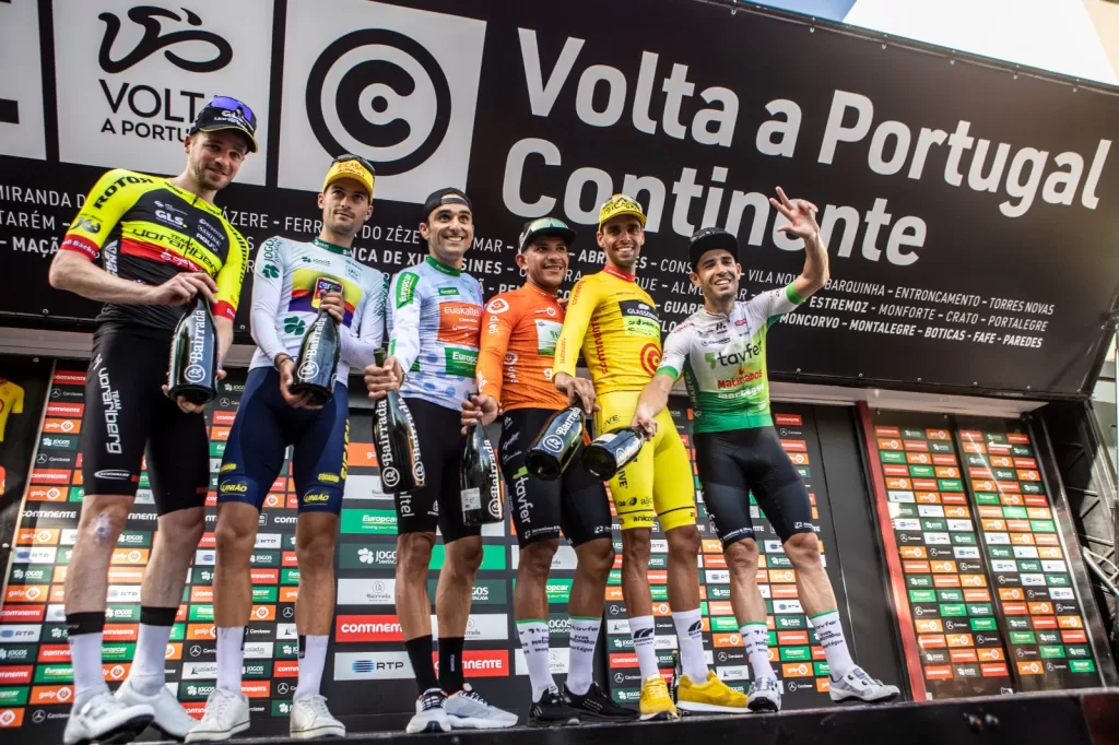 João Matias vence terceira etapa ao sprint, Rafael Reis recupera liderança da Volta a Portugal