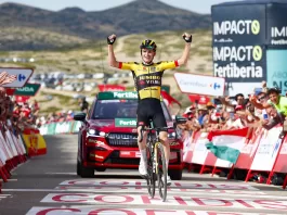 Sepp Kuss vence sexta etapa da Vuelta, Lenny Martinez assume liderança da geral