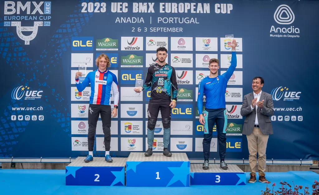 Queda impede Renato da Silva de voltar a ser finalista na Taça da Europa de BMX